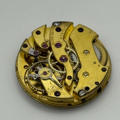 25.3mm Vintage Longines 11.87 Good Balance Manual Wind Watch Movement PARTS