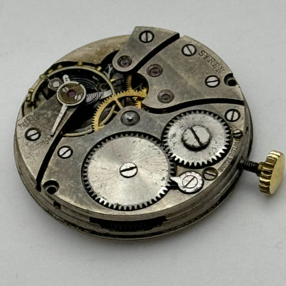 25.3mm Men's Syren Quality Trench Watch Movement Swiss Vintage 15 Jewels PARTS