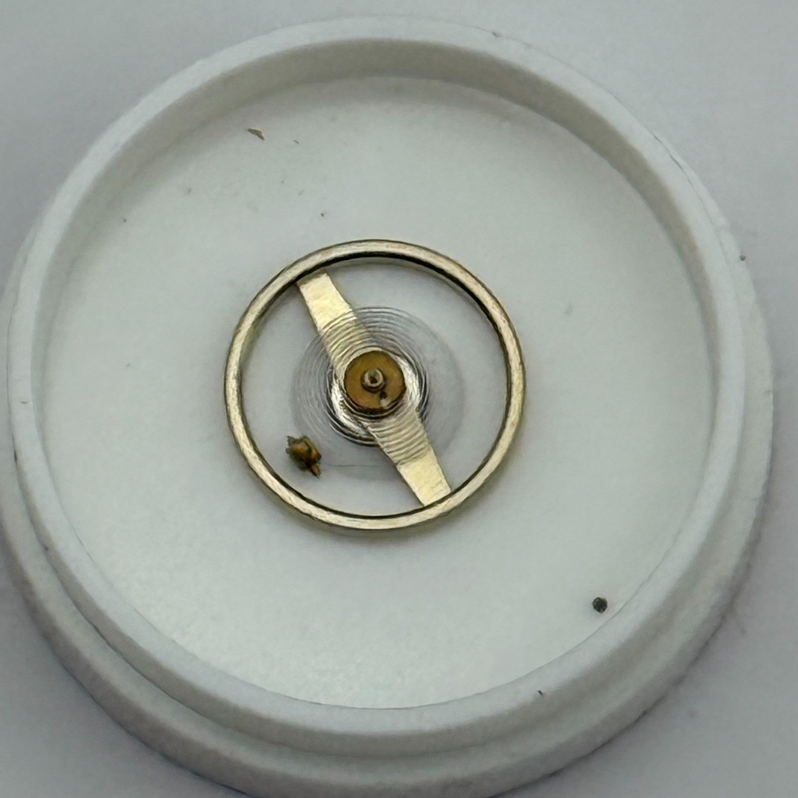 Ebosa 86 87 Balance Wheel Complete And Spring 8¾’’’  1249 Watch Movement Parts