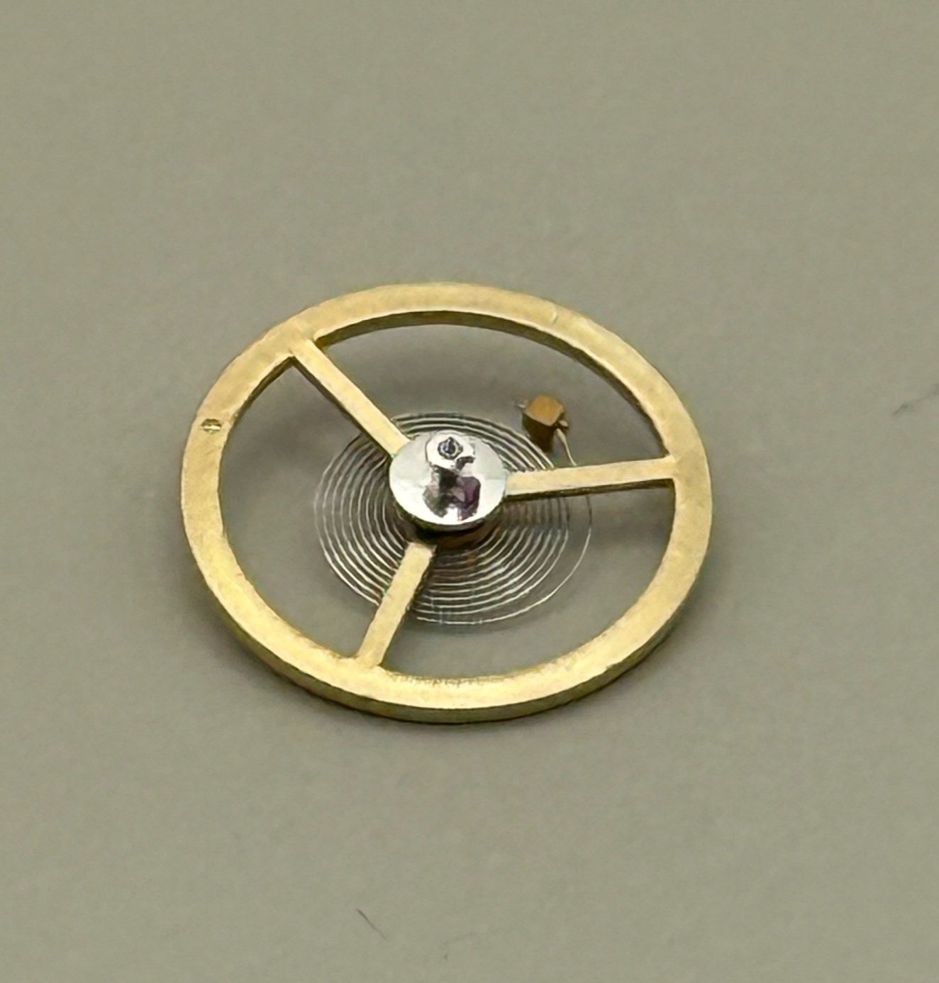 Ebosa 65 Balance Wheel Complete And Spring 12½’’’  943 Watch Movement Parts NOS