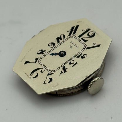 1927 Vintage 10/0s Elgin 447 Model 4 American Watch Movement PARTS REPAIR SPARES