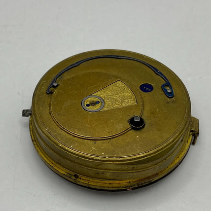 46.3mm Antique Key Wound Balance Ok Pocket Watch Movement PARTS REPAIR SPARES