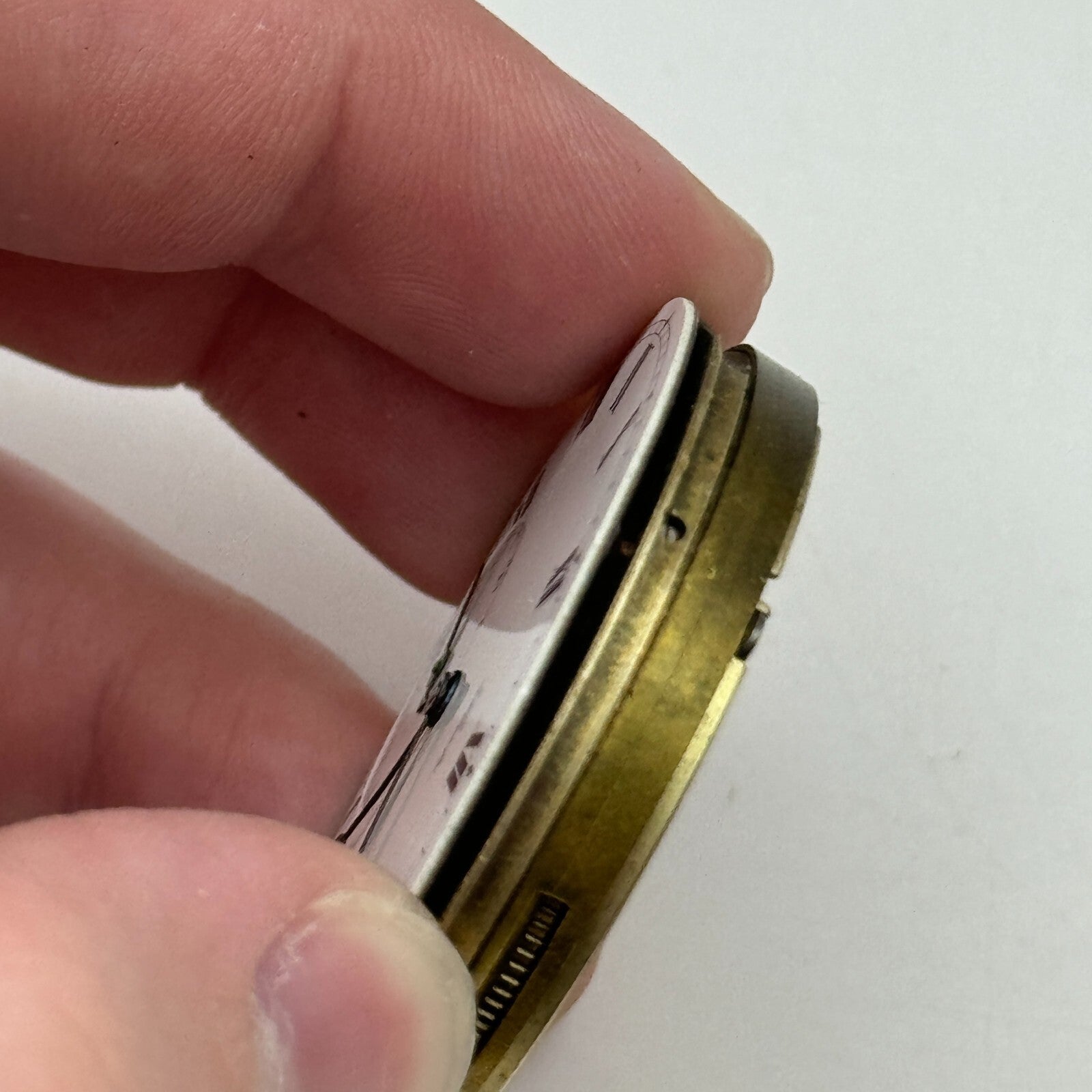 43mm Antique State US PAT.24MAY-1904 Swiss Hunter Pocket Watch Movement PARTS