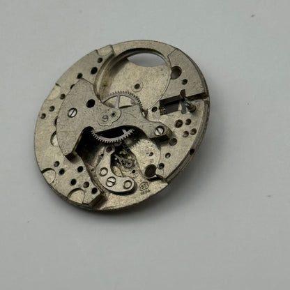 ST 1696 Watch Movement Manual Wind Vintage Incomplete Swiss Parts Repair 25.8mm