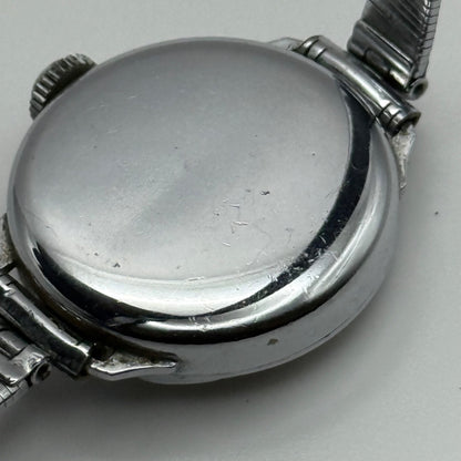 24mm Vintage Salvos Art Deco Foreign Sub Secs Manual Wind Watch PARTS / REPAIR