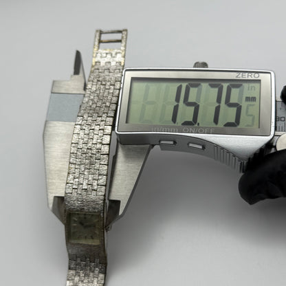 15mm Vintage Rotary Swiss Bark Affect Stainless Manual Wind Watch PARTS / REPAIR