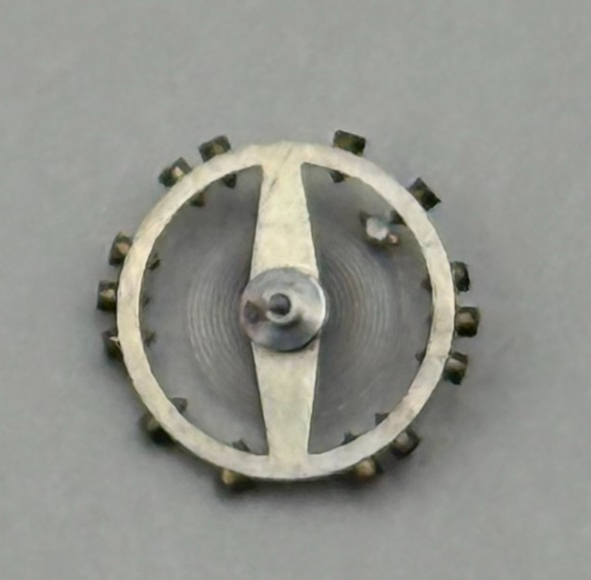 AS 976 1012 Balance Wheel Complete And Spring  29 M Watch Movement Parts NOS
