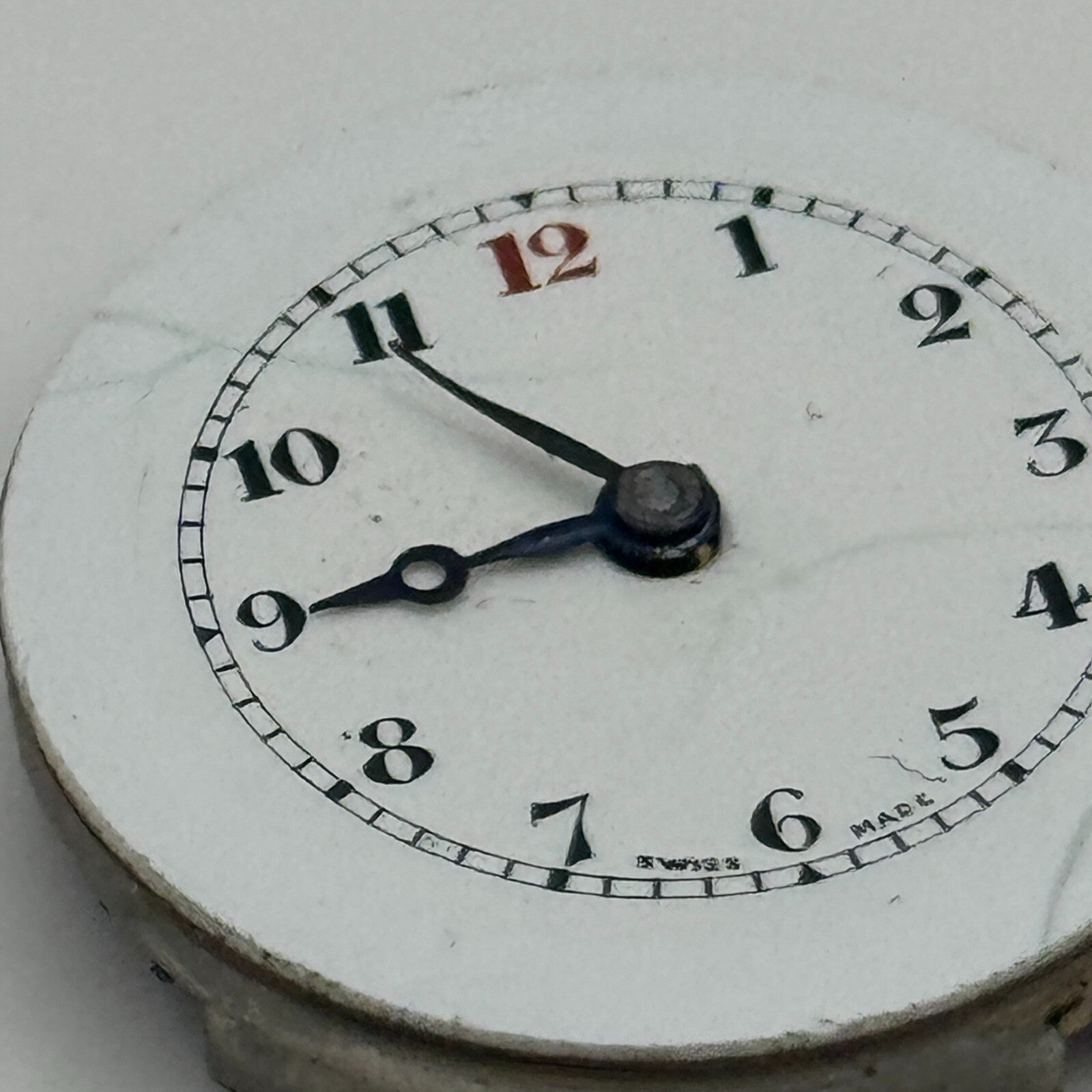 23.7mm D F & C Dimier Freres & Cie Trench Watch Movement Manual Wind PARTS SPARE