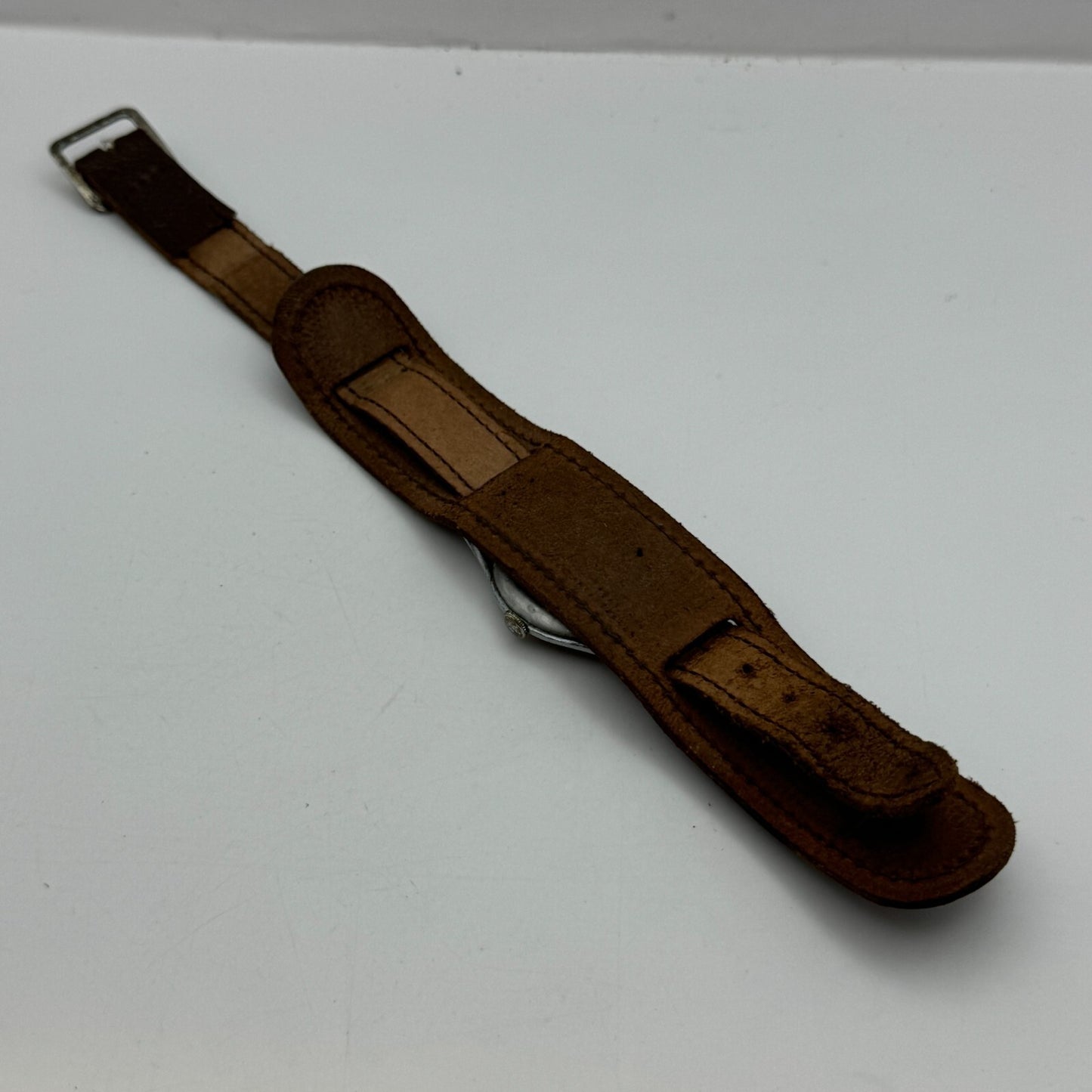 34mm Men’s Vintage Onsa Bund Strap Salmon Dial Manual Wind Watch TO RESTORE