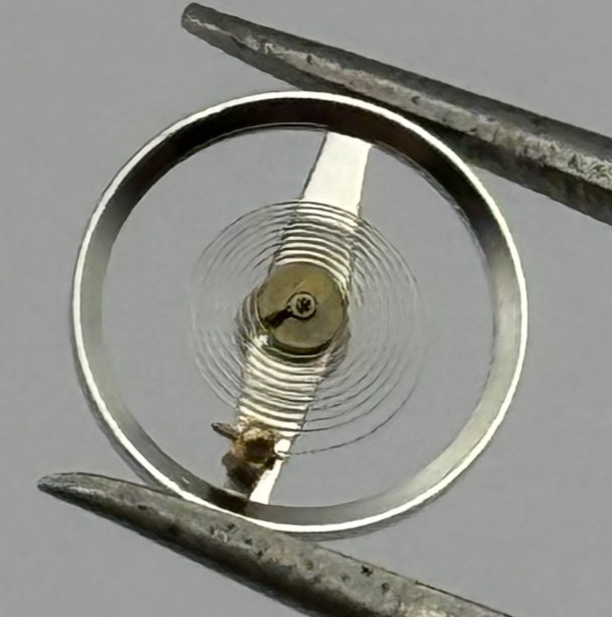 BFG 927 Balance Wheel Complete And Spring 6 3/4–8’’’ Watch Movement Parts NOS