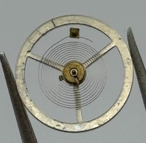 BFG 866 Balance Wheel Complete And Spring PL 65 Renata Watch Movement Parts NOS