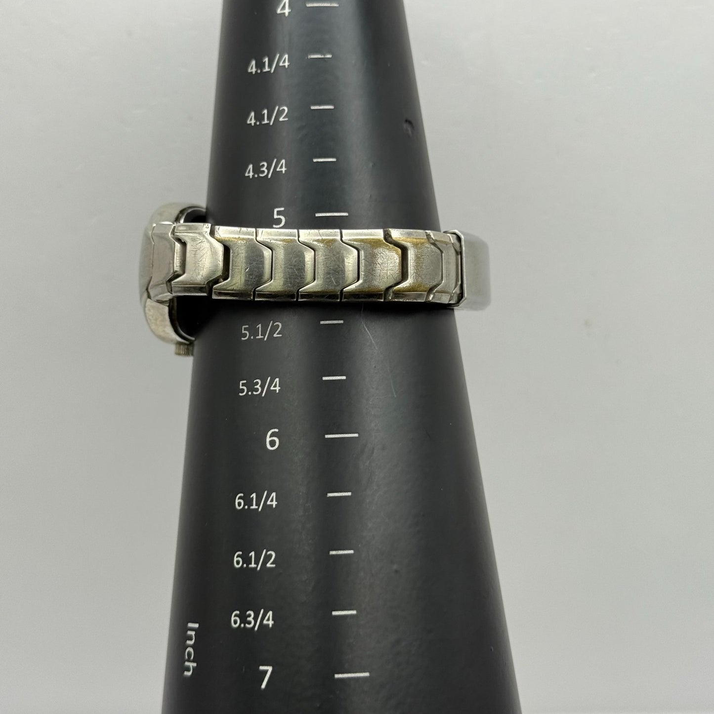 Sekonda Ladies Quartz Watch Purple Dial Silver Tone Bracelet Steel Working 24mm