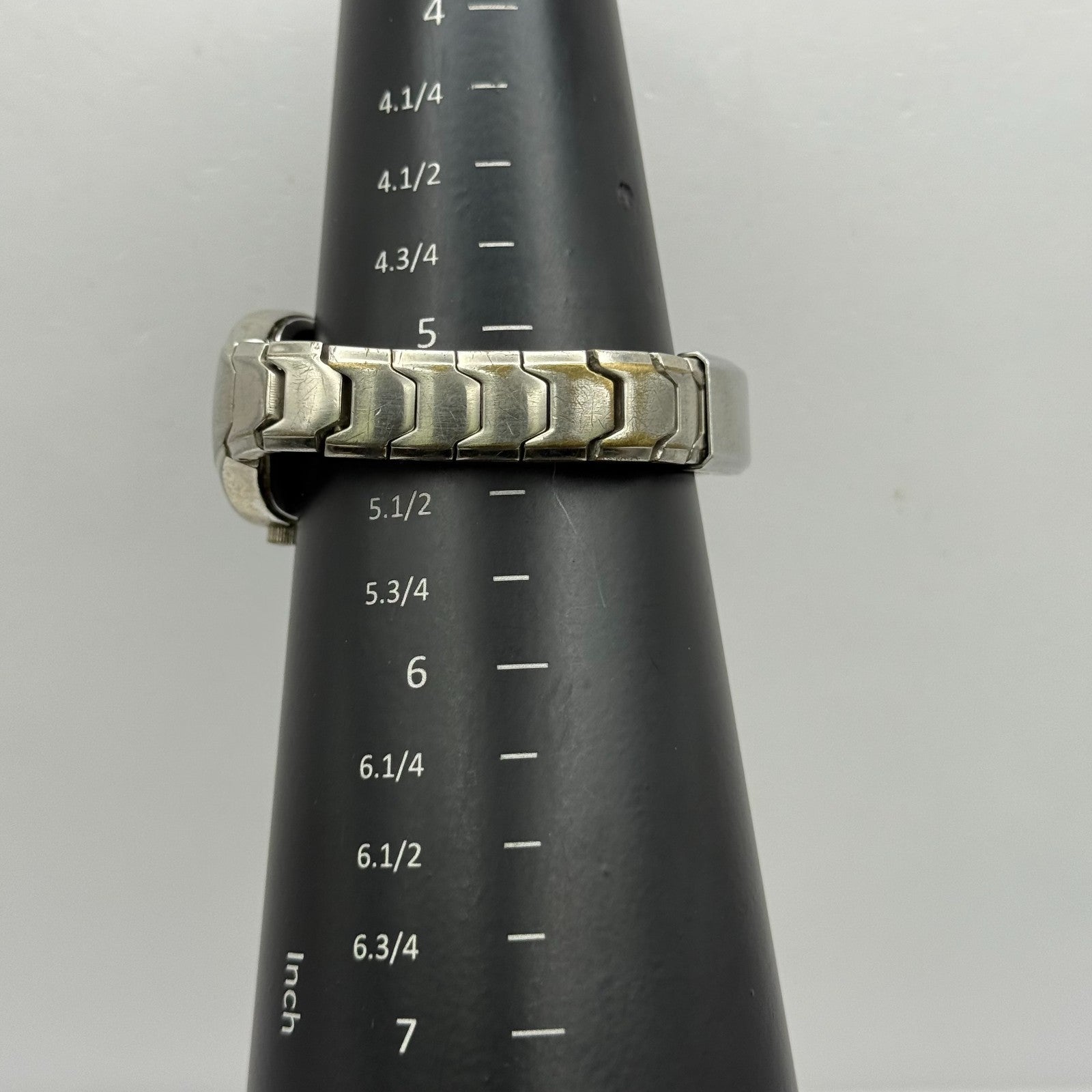 Sekonda Ladies Quartz Watch Purple Dial Silver Tone Bracelet Steel Working 24mm