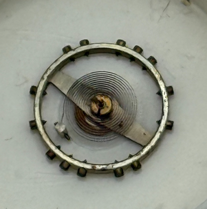 FHF 8 Balance Wheel Complete And Spring 8¾’’’ Renata 191 Watch Movement Parts