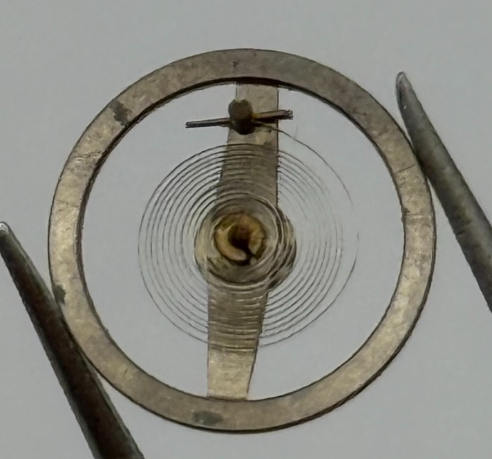 Brac 107 115 Balance Wheel Complete And Spring  705 Watch Movement Parts NOS