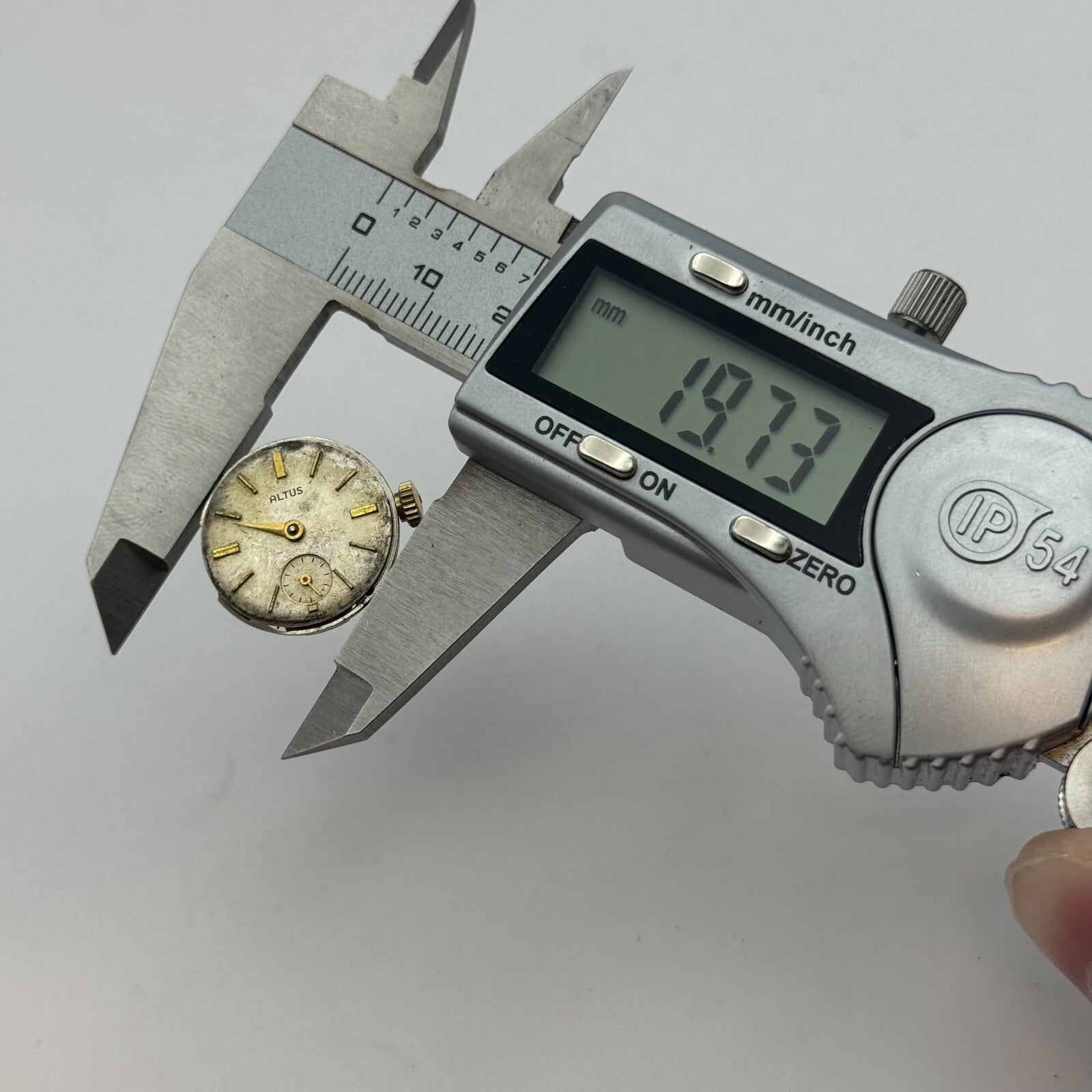 19.7mm Running Altus ETA 980 Manual Wind 17 Jewels Watch Movement PARTS REPAIR