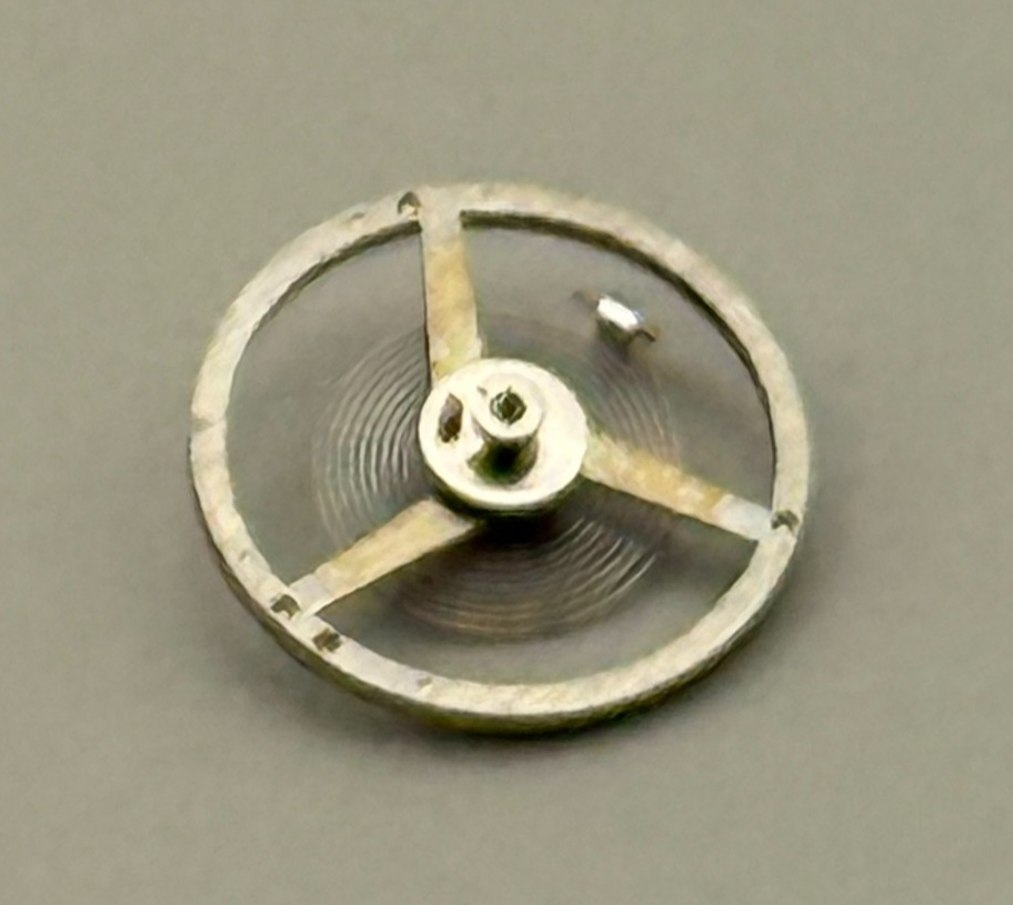 FHF 60 Balance Wheel Complete And Spring  6¾-8’’’  Watch Movement Parts NOS