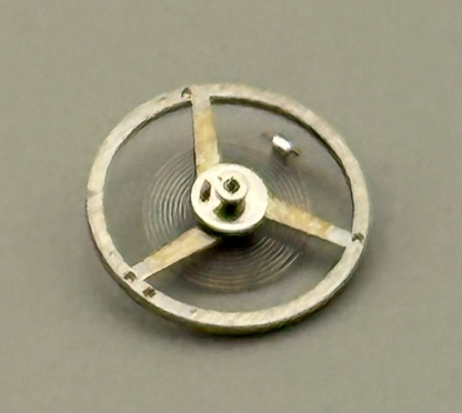 FHF 60 Balance Wheel Complete And Spring  6¾-8’’’  Watch Movement Parts NOS