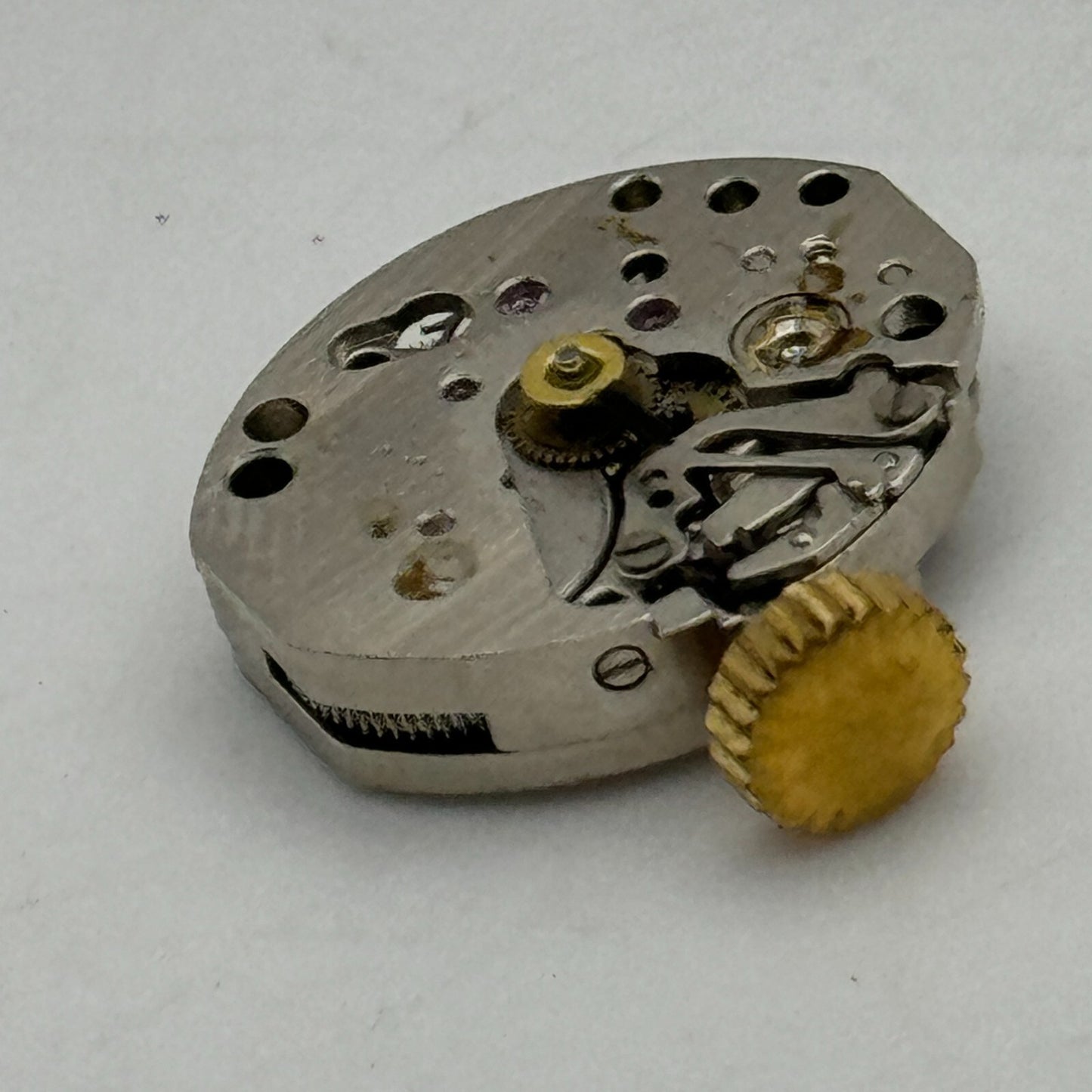 12.9mm Ladies Glashutte GUB 09-20 Manual Wind Watch Movement Swiss Vintage PARTS