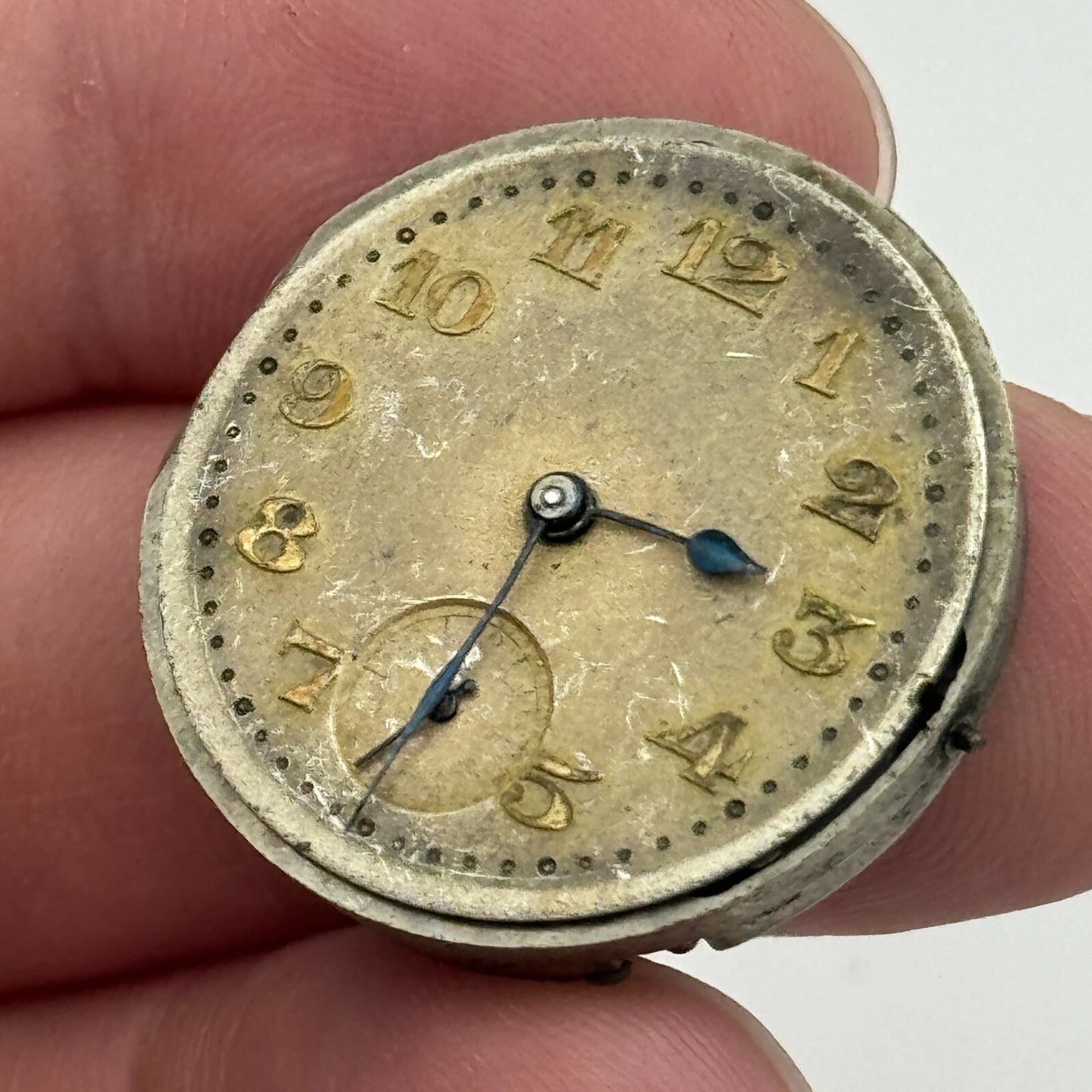 27mm Visible FHF Patent 51589 Sub Seconds Watch Movement Manual Wind Swiss PARTS