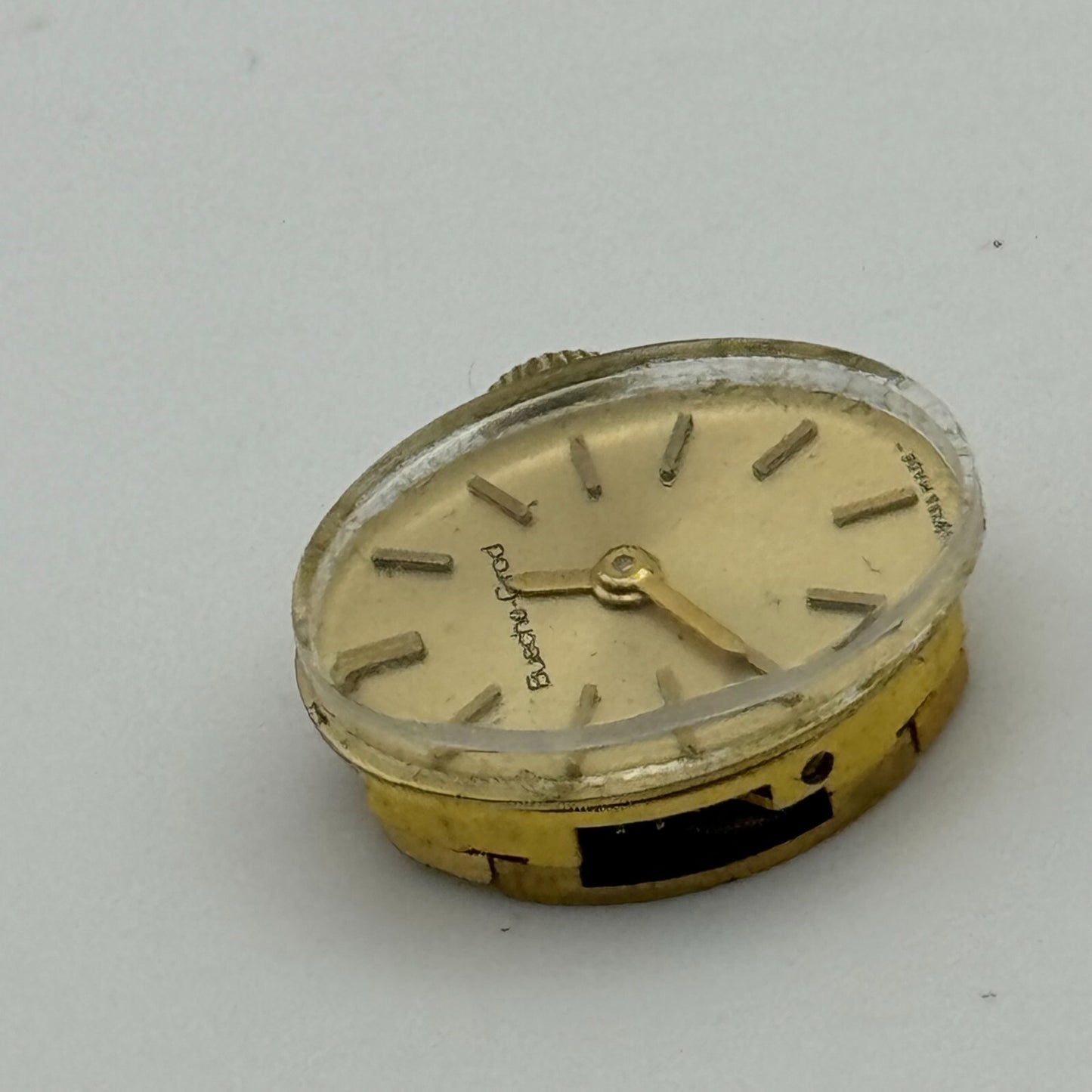 12.8mm Ladies Bueche Girod Manual Wind Swiss 17 Jewels Watch Movement PARTS