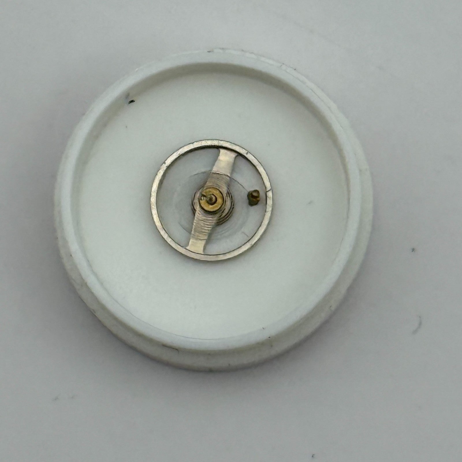 Ebosa 86 87 Balance Wheel Complete And Spring 8¾’’’ 1249 Watch Movement Parts 