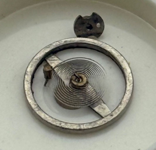 Oris 380 Balance Wheel Complete And Spring 6 3/4 - 8''' Watch Movement Parts 