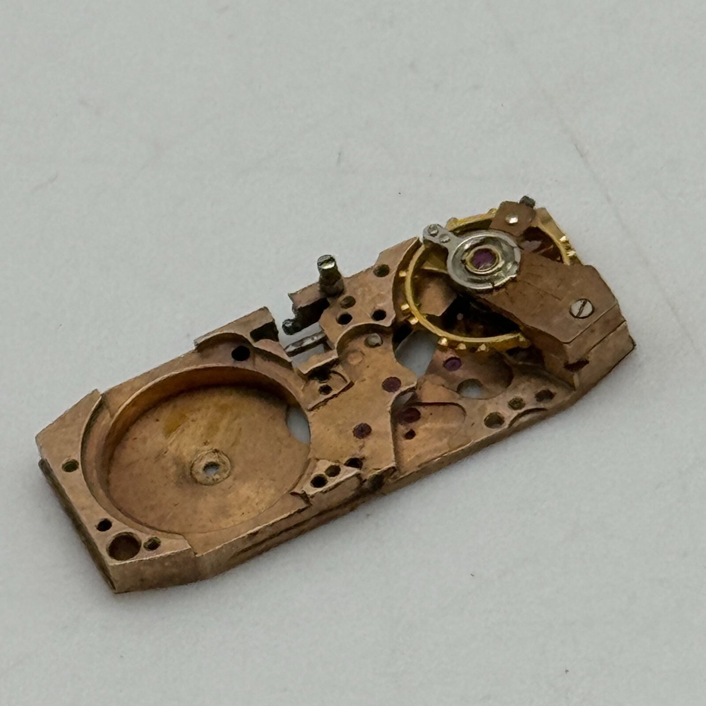 9mm Ladies Helvetia FHF 59N Balance Ok Manual Wind Partial Watch Movement PARTS