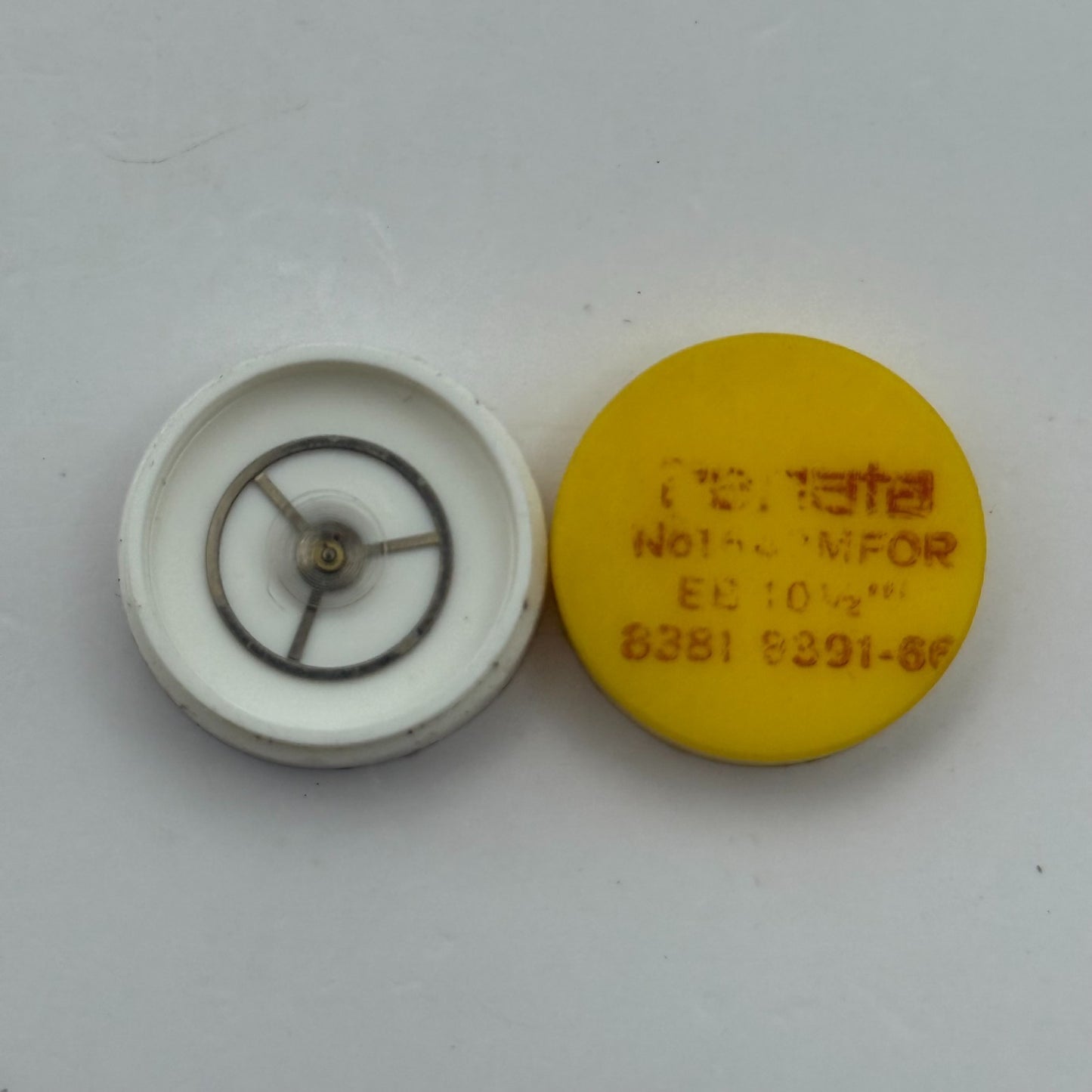 EB 8381 8391-66 Balance Wheel Complete And Spring 10½’’’ 1642 M Watch Movement