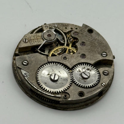 AS A Schild Trench Watch Movement Manual Wind Vintage Swiss Parts Repair 28.8mm