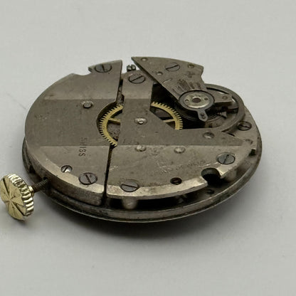 Amida 542 Watch Movement Manual Wind Vintage Swiss 4 Jewels Parts Repair 27mm