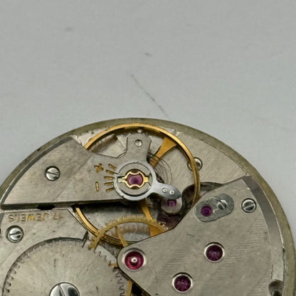 ETA 1120 Watch Movement Garrard Manual Wind Vintage Swiss Parts Repair 26.9mm