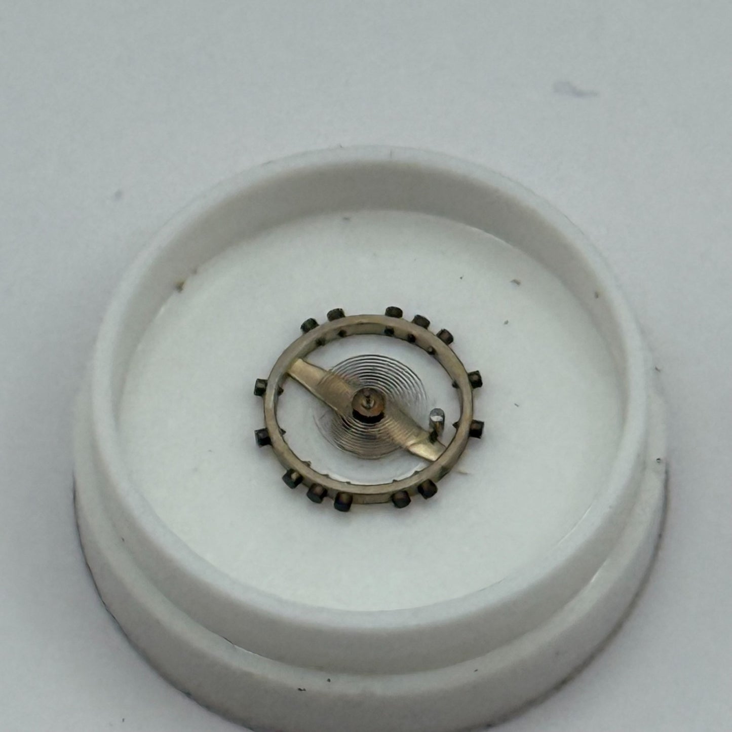 Felsa 4062 Balance Wheel Complete And Spring  1245 M Watch Movement Parts NOS