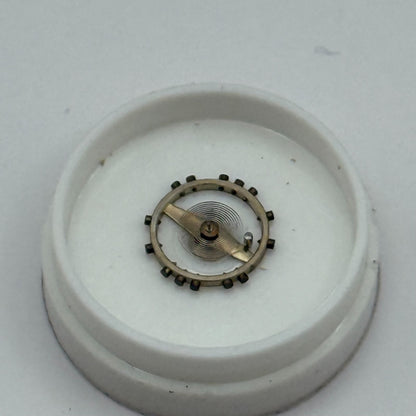 Felsa 4062 Balance Wheel Complete And Spring  1245 M Watch Movement Parts NOS