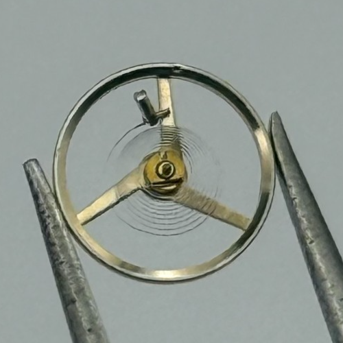 AS 1677 Balance Wheel Complete And Spring Inca 1414 M Watch Movement Parts NOS