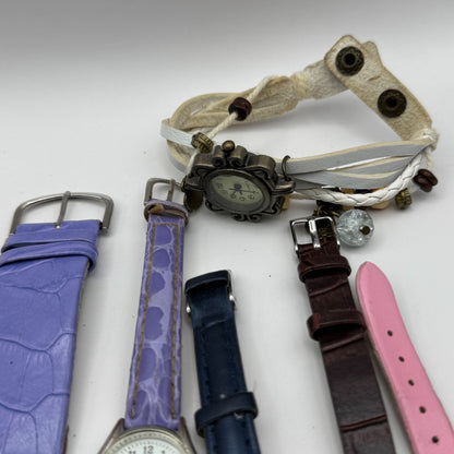 Bundle Of 15 Quartz Watches Job Lot Modern / Vintage Untested Parts / Repair