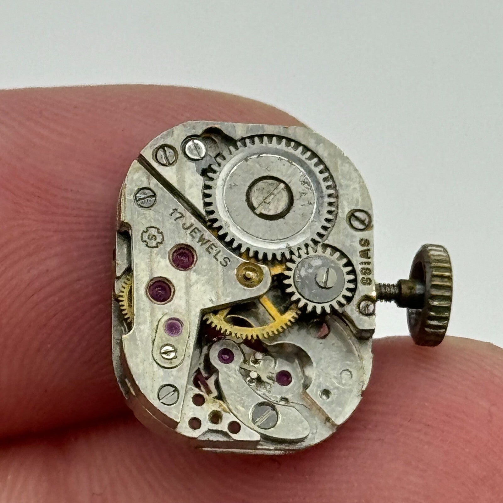 12.2mm Ladies AS 1234 Manual Wind Swiss 17 Jewels Watch Movement PARTS SPARES
