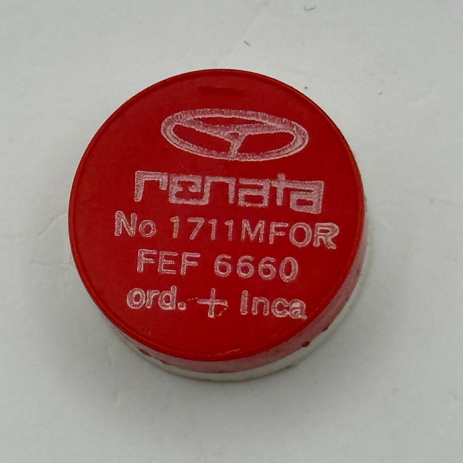 FEF 6660 Balance Wheel Complete And Spring Ord + Inca 1711 Watch Movement Parts