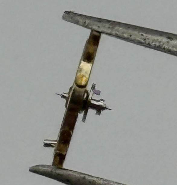 ETA 746 Balance Wheel Complete And Spring 4 1/2''' 144 M Watch Movement Parts