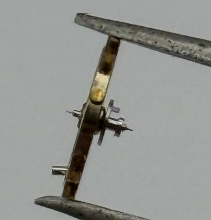 ETA 746 Balance Wheel Complete And Spring 4 1/2''' 144 M Watch Movement Parts