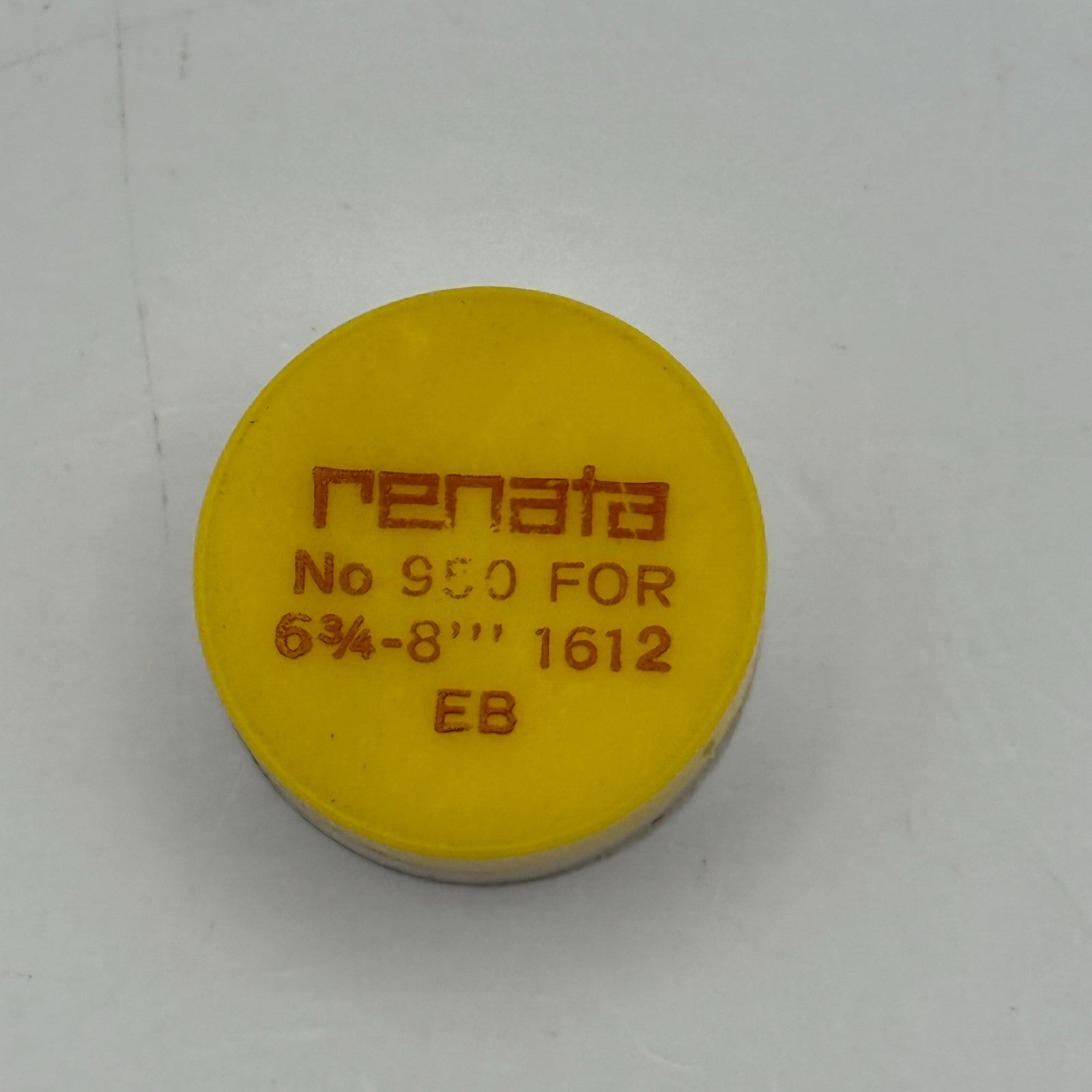 EB 1612 Balance Wheel Complete And Spring 6 3/4-8''' 950 Watch Movement Parts 