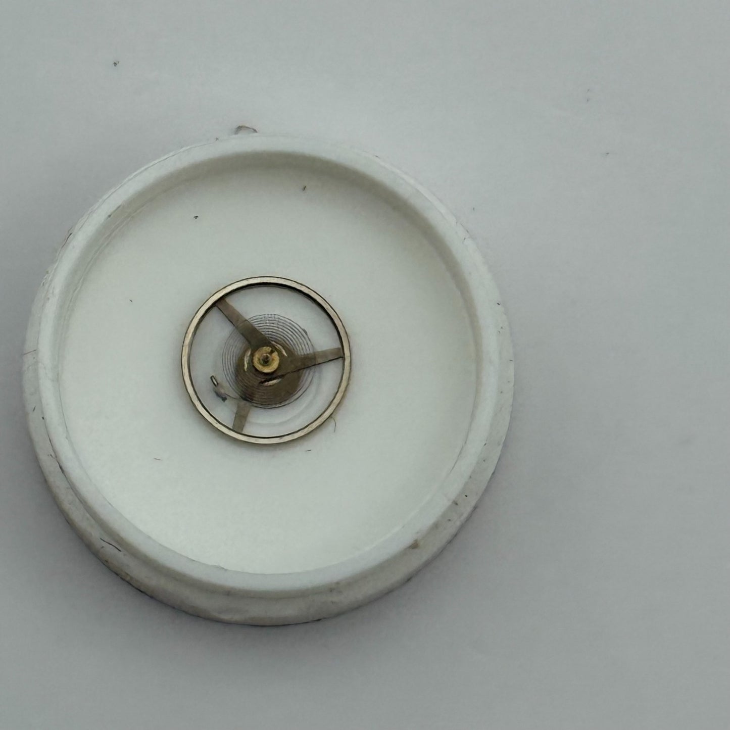 AS 1677 Balance Wheel Complete And Spring 5½’’’ 1225 M Watch Movement Parts NOS