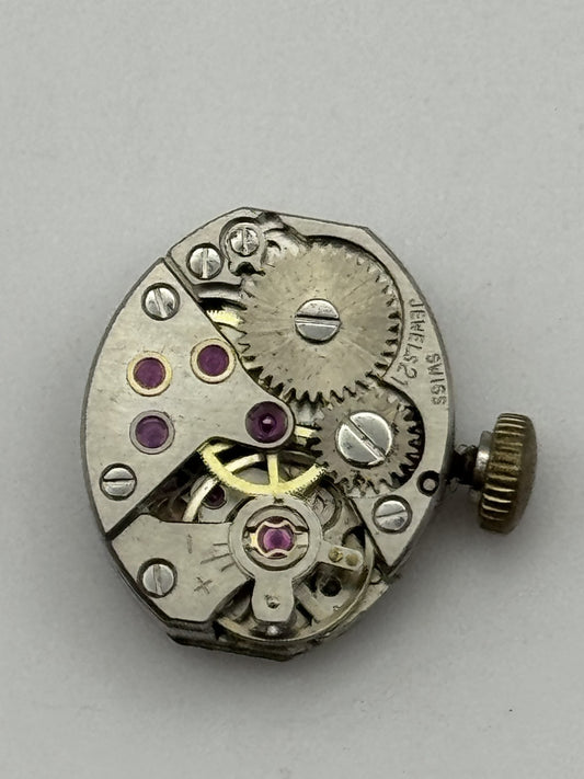 12.9mm Running Vintage Fleurier FEF 6630 Manual Wind Watch Movement PARTS