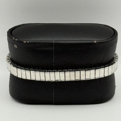 Citron Ladies Quartz Watch Silver Tone Expandable Band Steel Working 21mm