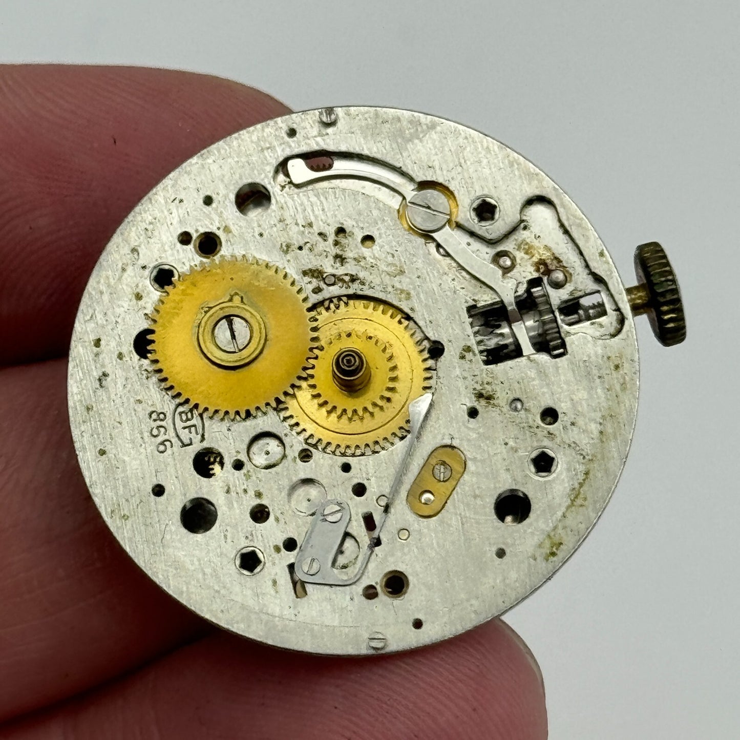 31mm Men's Lucerne BFG 866 Hafner Watch Co Swiss Manual Wind Watch Movement PART
