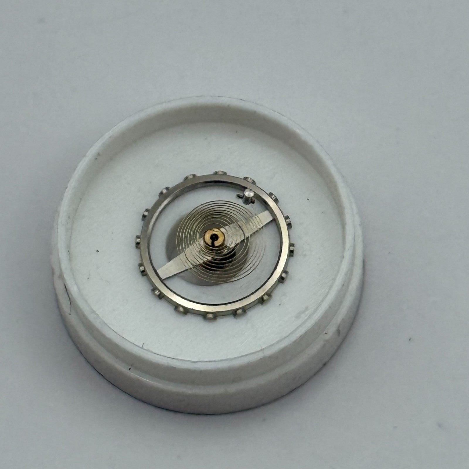 Ebosa 23 Balance Wheel Complete And Spring  11½’’’ 125 Watch Movement Parts NOS