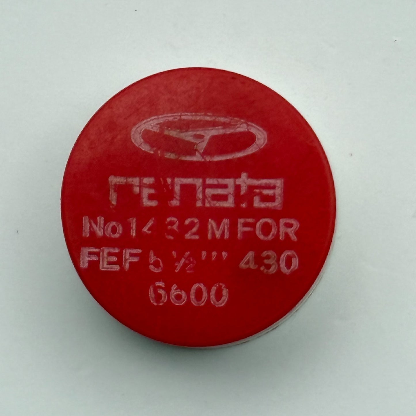 FEF 430 6600 Balance Wheel Complete And Spring 5½’’’ 1432 M Watch Parts NOS