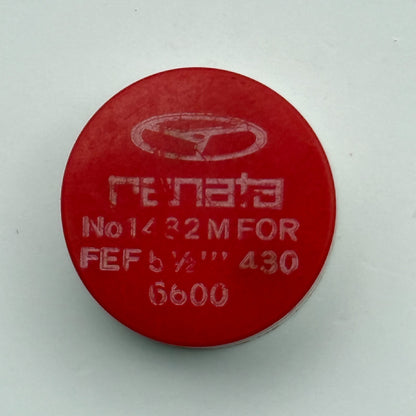 FEF 430 6600 Balance Wheel Complete And Spring 5½’’’ 1432 M Watch Parts NOS