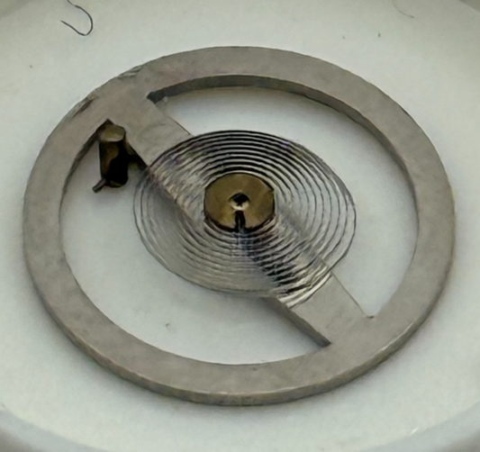 RL 7073 Balance Wheel Complete And Spring  Renata Watch Movement Parts NOS 