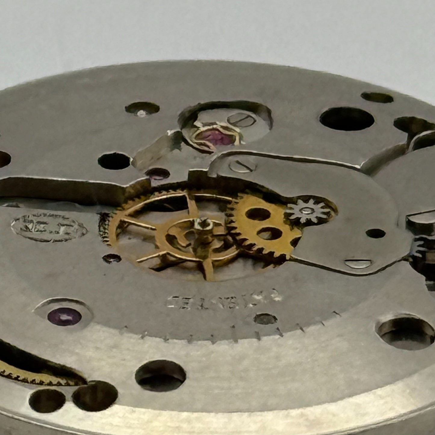 ETA 2370 Everite Watch Movement Manual Wind Vintage Parts Repair 25.9mm